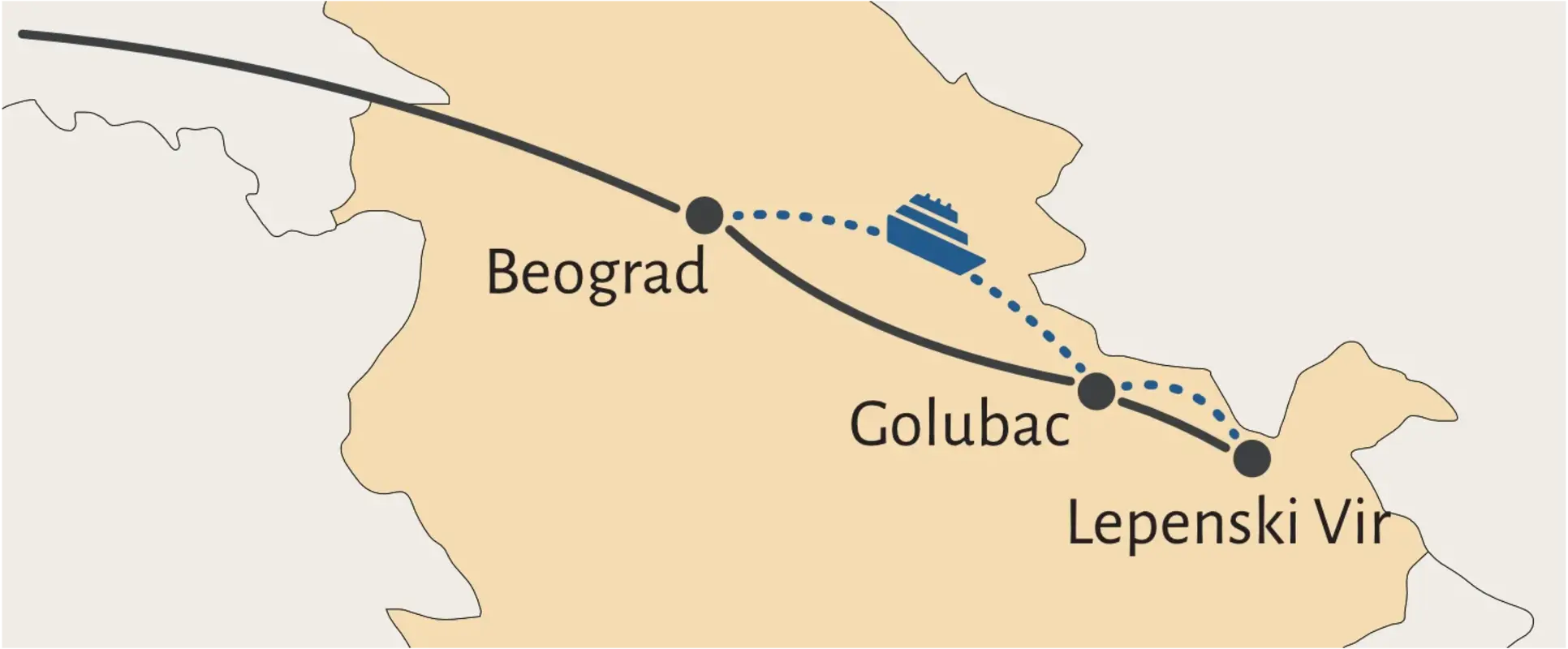 Križarjenje po Donavi (Beograd in NP Đerdap)