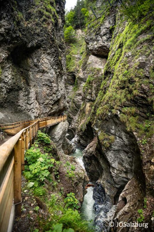 Grad Mauterndorf in soteska Liechtenstein