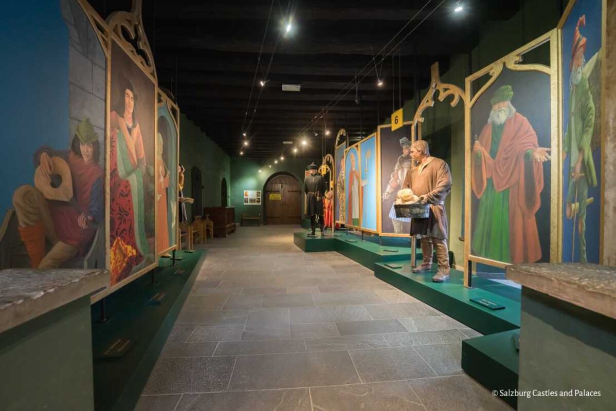 Grad Mauterndorf in soteska Liechtenstein