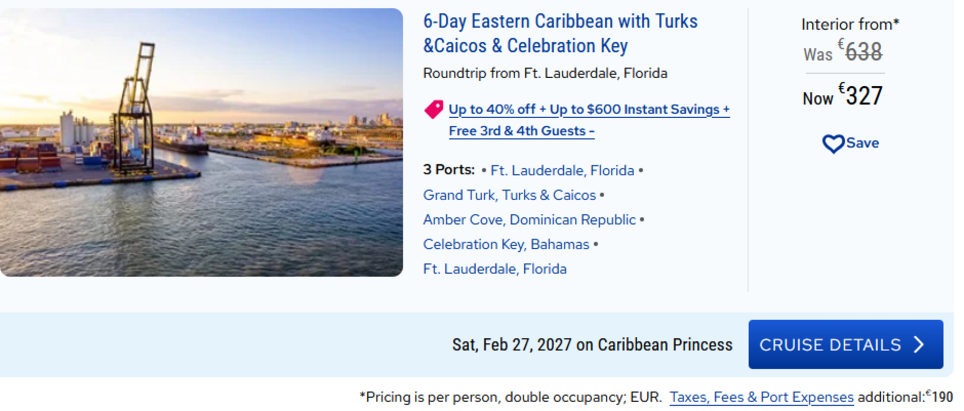 INDIVIDUALNA KRIŽARJENJA PO KARIBIH