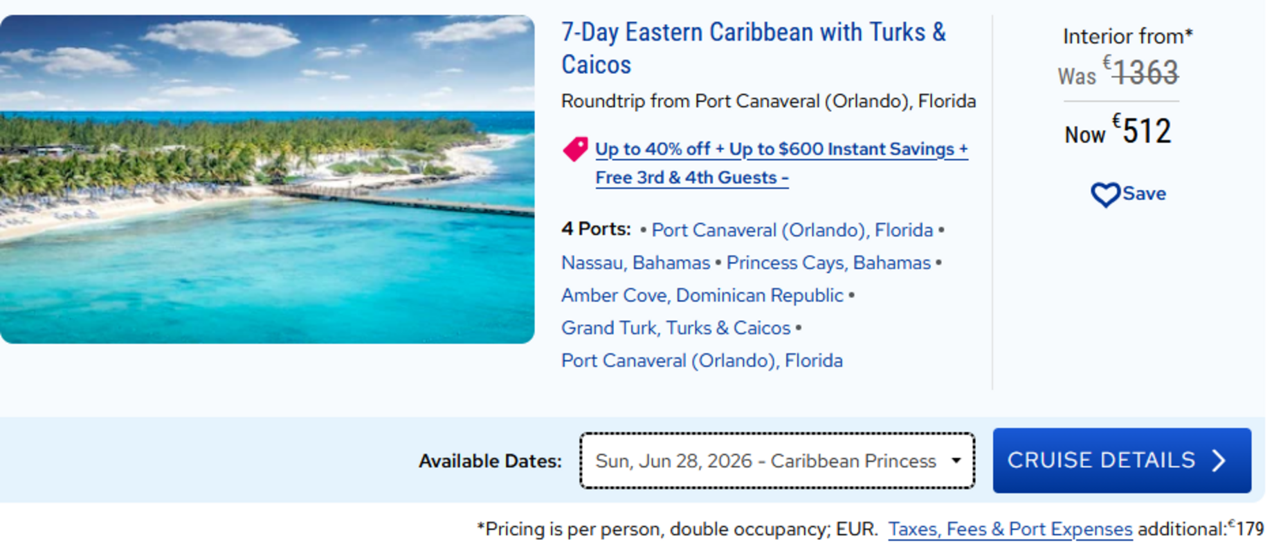 INDIVIDUALNA KRIŽARJENJA PO KARIBIH