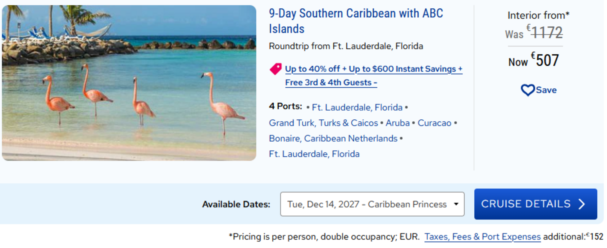 INDIVIDUALNA KRIŽARJENJA PO KARIBIH