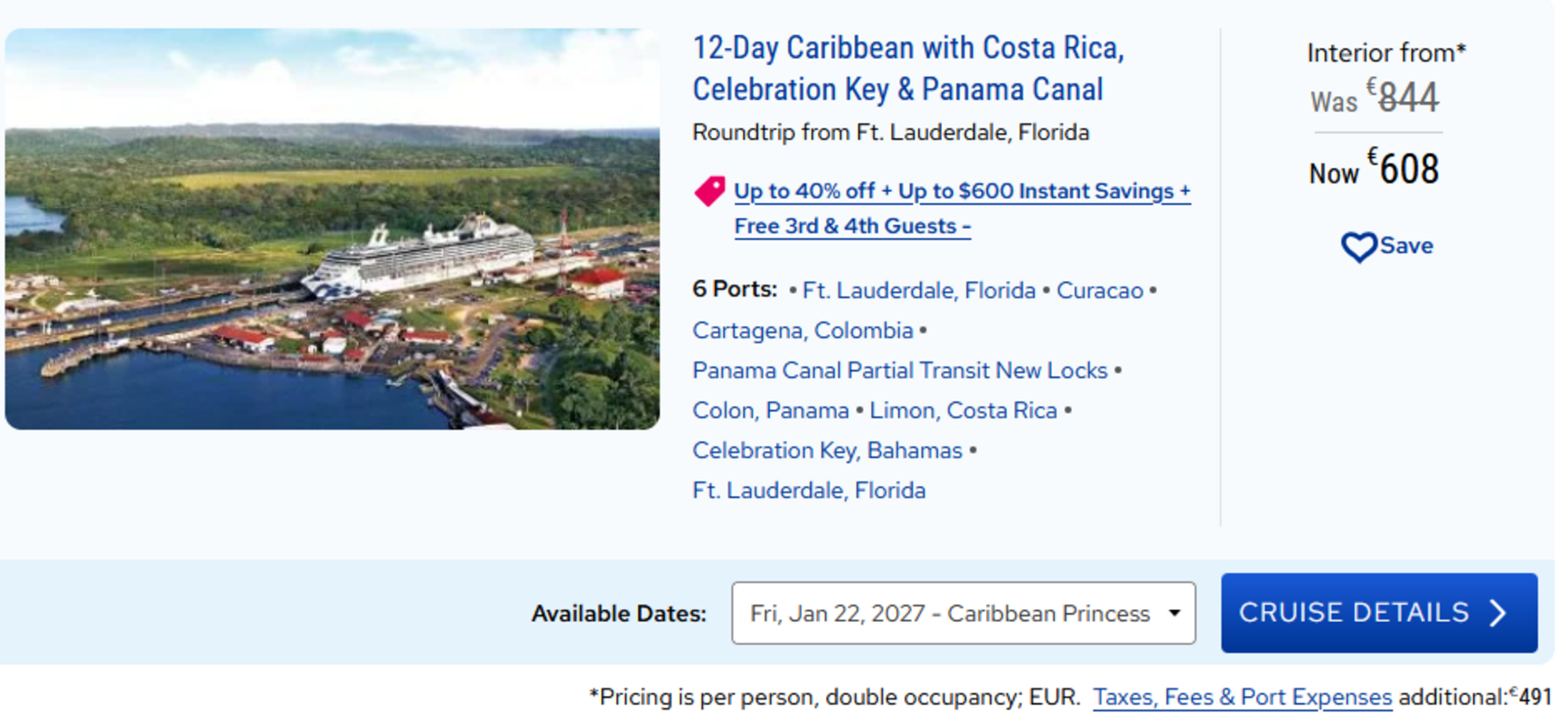 INDIVIDUALNA KRIŽARJENJA PO KARIBIH