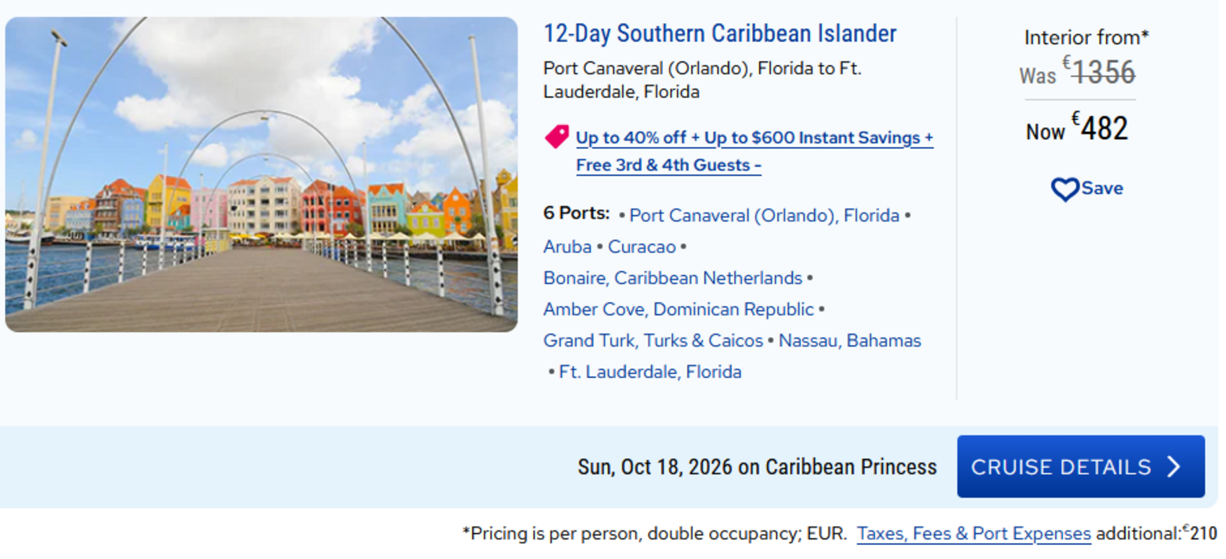 INDIVIDUALNA KRIŽARJENJA PO KARIBIH