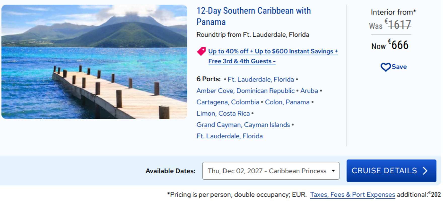 INDIVIDUALNA KRIŽARJENJA PO KARIBIH