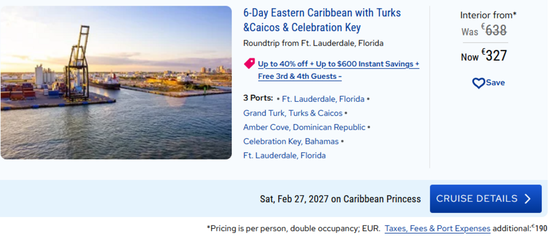 INDIVIDUALNA KRIŽARJENJA PO KARIBIH