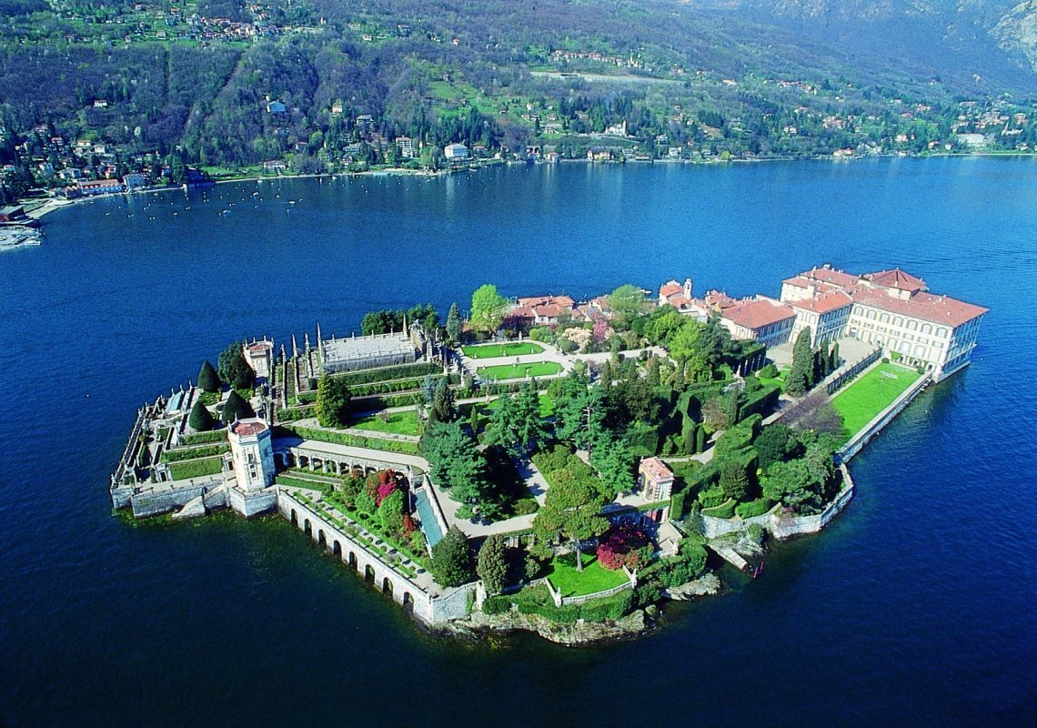 Boromejski otoki - jezero Maggiore
