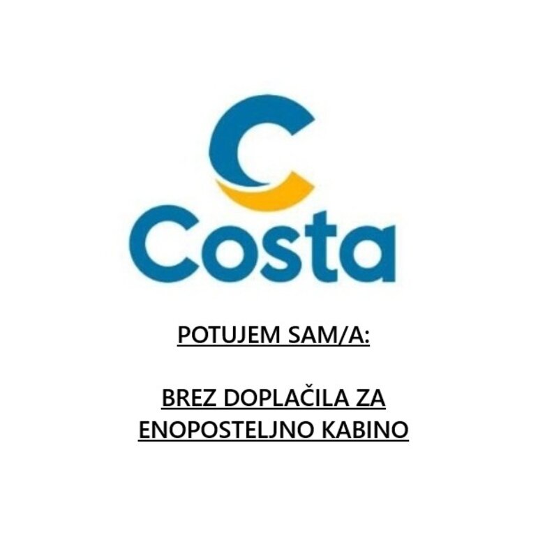 COSTA - INDIVIDUALNI ODHODI ZA SAMSKE