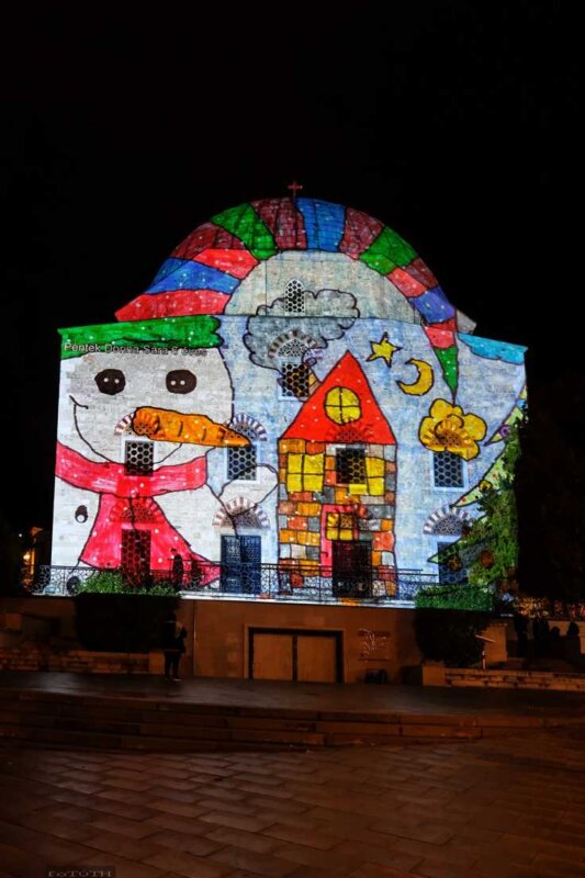 Pécs v predpraznični podobi in Kaposvár