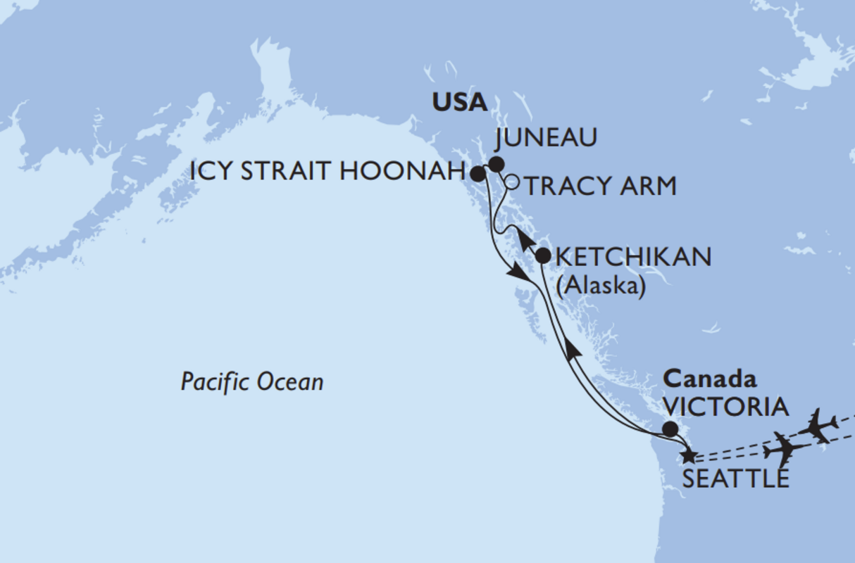 Križarjenje po Aljaski