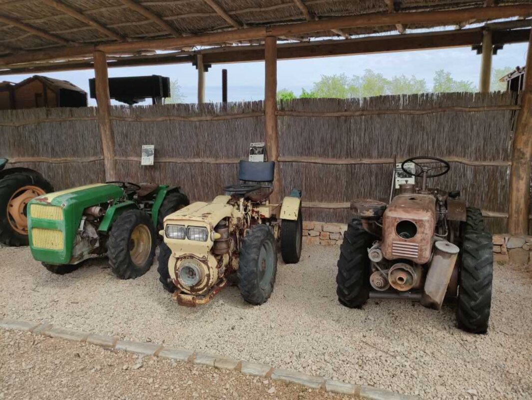Poreč, jama Baredine in Tractor Story