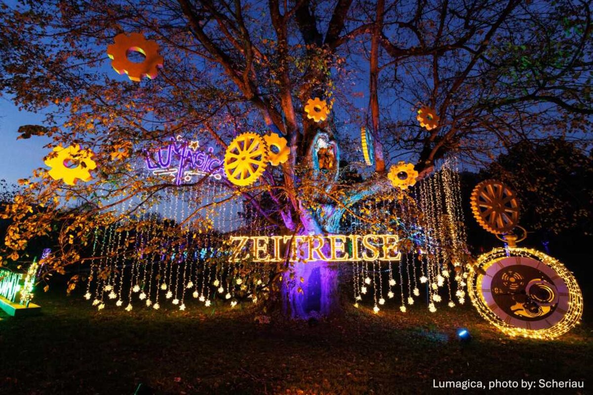 Predbožični Mariazell in svetlobni park Lumagica