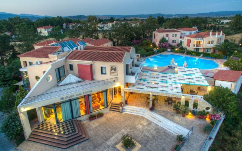 Grčija - lezbos - skala kallonis