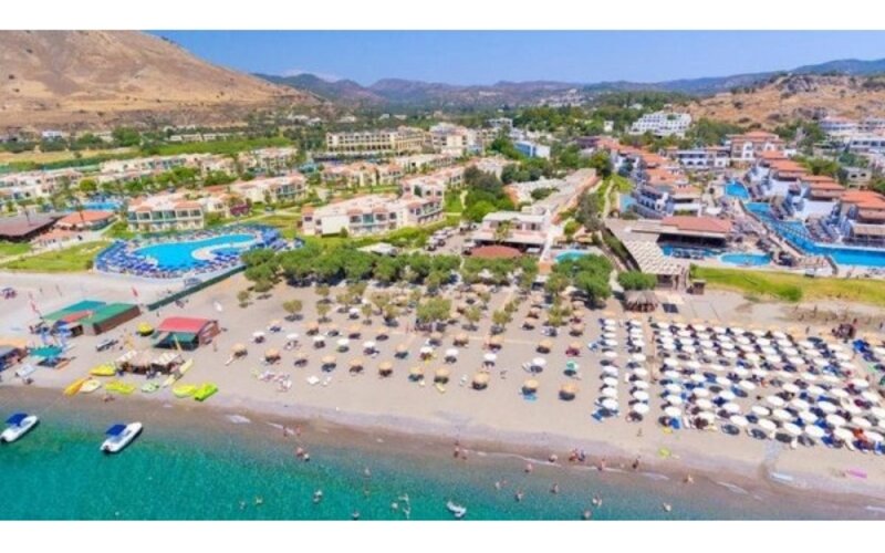 Grčija - otok rodos - lardos